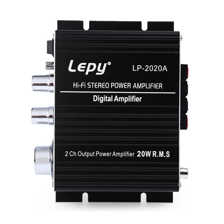 LP-2020A Car/Home HIFI Audio Amplifier, Support MP3, UK Plug with 3A Power Supply, UK Plug