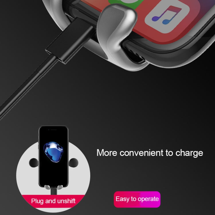 Supporto per telefono da auto per presa d'aria per cartoni animati a gravità con motivo Big Eyes, Big Eyes(Black), Big Eyes(Silver)