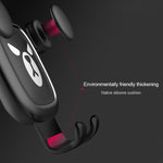 Supporto per telefono da auto per presa d'aria per cartoni animati a gravità con motivo Big Eyes, Big Eyes(Black), Big Eyes(Silver)