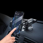 Supporto per telefono da auto con supporto a ventosa per telaio di navigazione per veicoli multifunzione, Suction Cup Mount Phone Holder (Black), Suction Cup  Mount Phone Holder (Blue)