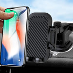 Supporto per telefono da auto con supporto a ventosa per telaio di navigazione per veicoli multifunzione, Suction Cup Mount Phone Holder (Black), Suction Cup  Mount Phone Holder (Blue)