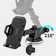 Supporto per telefono da auto con supporto a ventosa per telaio di navigazione per veicoli multifunzione, Suction Cup Mount Phone Holder (Black), Suction Cup  Mount Phone Holder (Blue)