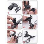Supporto per telefono da auto per cruscotto con cornice di navigazione per veicolo multifunzione, con presa d'aria, Phone Holder With Air Outlet
