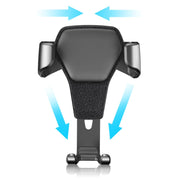 Supporto per telefono da auto con supporto per gravità Litchi Texture, Litchi Texture(Black), Litchi Texture(White)