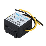 Trasformatore step-down per alimentazione auto CC da 24 V a 12 V, corrente di uscita nominale: 3 A, 3A Car Power Step-down Transformer