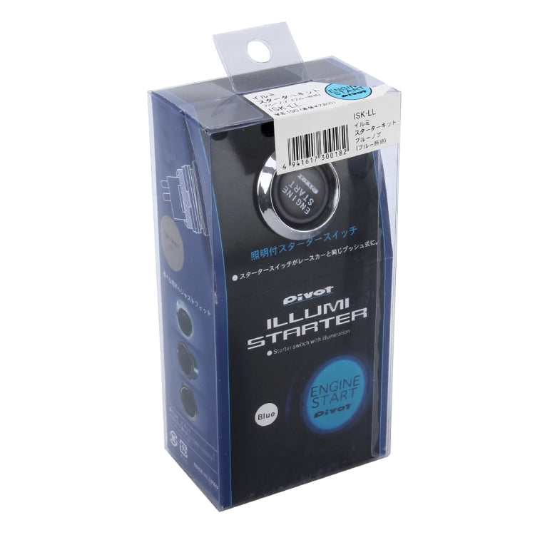 Avviamento con un solo pulsante Interruttore di avviamento con illuminazione Avviamento del motore Illuminazione con perno Avviamento con illuminazione, With Blue Lighting, With Red Lighting