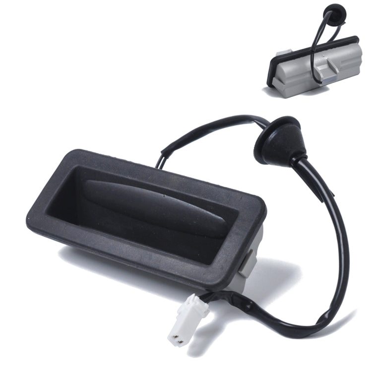 Interruttore di rilascio del bagagliaio del portellone posteriore apri pulsante bagagliaio 1346324 per Ford Focus 2004-2010, 1346324