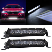 2 pz 8 pollici 18 W 6000 K IP67 1800 ml fari da lavoro per barche per auto marine lampadine a LED, DC 9-30 V, 8 inch