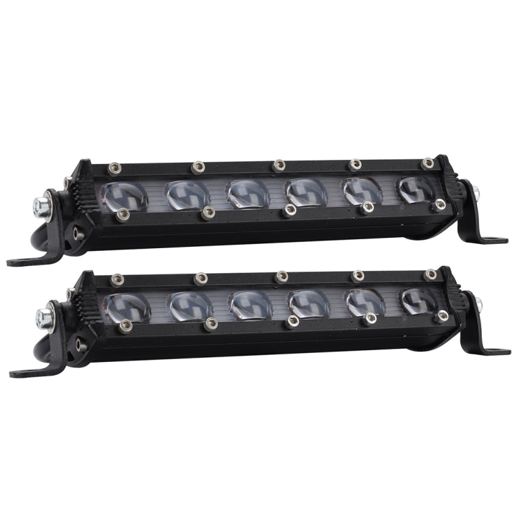 2 pz 8 pollici 18 W 6000 K IP67 1800 ml fari da lavoro per barche per auto marine lampadine a LED, DC 9-30 V, 8 inch