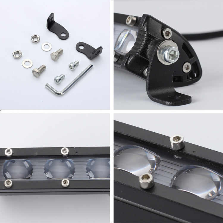 2 pz 8 pollici 18 W 6000 K IP67 1800 ml fari da lavoro per barche per auto marine lampadine a LED, DC 9-30 V, 8 inch