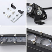 2 pz 8 pollici 18 W 6000 K IP67 1800 ml fari da lavoro per barche per auto marine lampadine a LED, DC 9-30 V, 8 inch