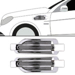 2 adesivi decorativi casuali per styling auto, Black, Random Decorative Sticker