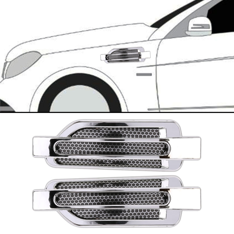 2 adesivi decorativi casuali per styling auto, Black, Random Decorative Sticker
