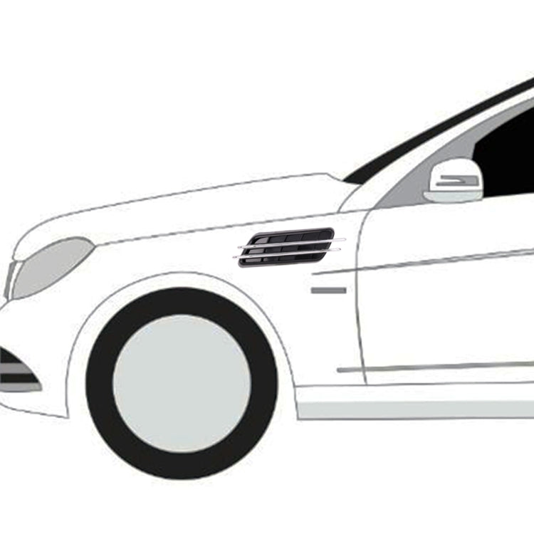 2 adesivi decorativi casuali per styling auto, 6 in 1