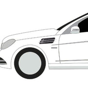 2 adesivi decorativi casuali per styling auto, 6 in 1