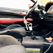 Modifica auto Innalzamento Asta di prolunga del cambio Leva di regolazione dell'altezza regolabile Leva del cambio con adattatori per Honda