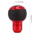 Pomello del cambio per auto universale Pomello del cambio per auto modificato Pomello della leva del cambio automatico Pomello del cambio, Shift Lever Knob Gear Knobs(Red)