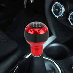 Pomello del cambio per auto universale Pomello del cambio per auto modificato Pomello della leva del cambio automatico Pomello del cambio, Shift Lever Knob Gear Knobs(Red)