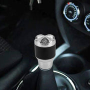 Pomello del cambio universale per auto diamantato Pomello del cambio per auto modificato Pomello della leva del cambio automatico Pomello del cambio, Shift Lever Knob Gear Knobs(Silver)