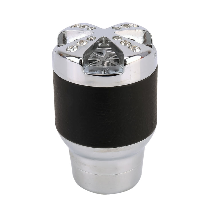 Pomello del cambio universale per auto diamantato Pomello del cambio per auto modificato Pomello della leva del cambio automatico Pomello del cambio, Shift Lever Knob Gear Knobs(Silver)
