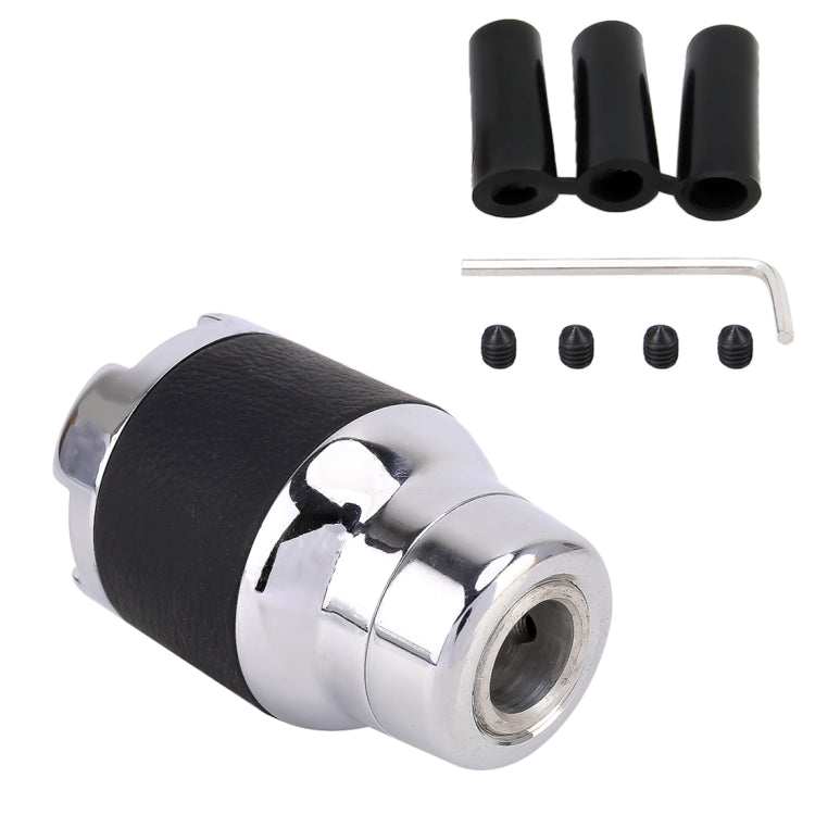 Pomello del cambio universale per auto diamantato Pomello del cambio per auto modificato Pomello della leva del cambio automatico Pomello del cambio, Shift Lever Knob Gear Knobs(Silver)