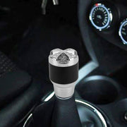 Pomello del cambio universale per auto diamantato Pomello del cambio per auto modificato Pomello della leva del cambio automatico Pomello del cambio, Shift Lever Knob Gear Knobs(Silver)