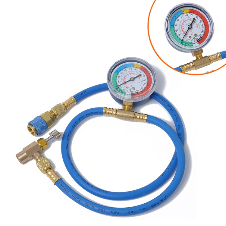 Manometro Aria Condizionata Tavolo Fluoruro Neve Manometro Refrigerante Tavolo Singolo Aria Condizionata, Pressure Gauge