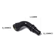6 PCS Auto Motore Carter di Sfiato Tubo Tubo Kit 06A103213AF 06A103221AH 06A103221AF per Audi/Volkswagen, 6 PCS For Audi / Volkswagen