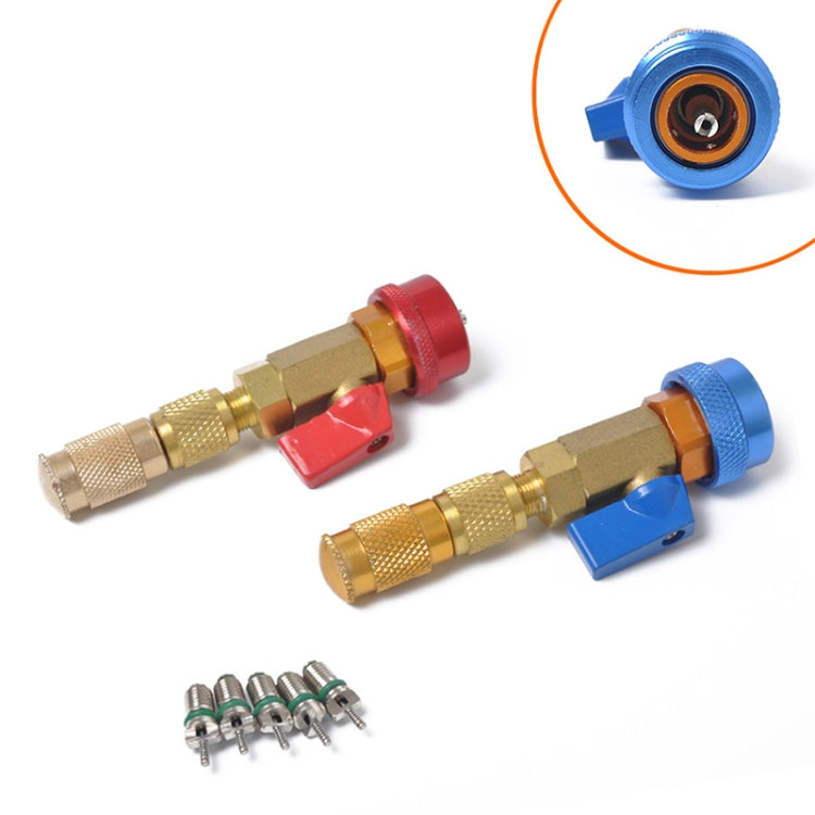2 pezzi R134A strumento di riparazione per installazione rimozione nucleo valvola aria condizionata per auto, 2 PCS R134A Repair Tool