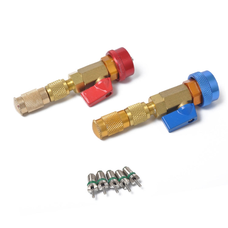 2 pezzi R134A strumento di riparazione per installazione rimozione nucleo valvola aria condizionata per auto, 2 PCS R134A Repair Tool