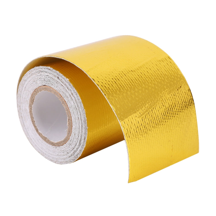 Involucro di scarico da 5 m. Scudo termico di scarico del motore automatico. Involucro resistente al calore in carta di alluminio, 5m Heat Resistant Wrap