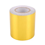 Involucro di scarico da 5 m. Scudo termico di scarico del motore automatico. Involucro resistente al calore in carta di alluminio, 5m Heat Resistant Wrap