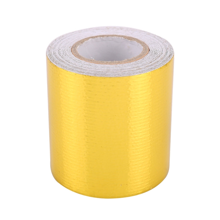 Involucro di scarico da 5 m. Scudo termico di scarico del motore automatico. Involucro resistente al calore in carta di alluminio, 5m Heat Resistant Wrap