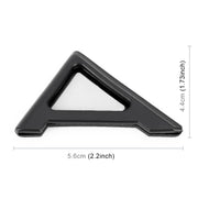 Adesivo anti-collisione in silicone universale per carrozzeria auto. Protezione per l'angolo della porta, Black, Blue, Red, White