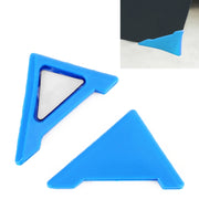 Adesivo anti-collisione in silicone universale per carrozzeria auto. Protezione per l'angolo della porta, Black, Blue, Red, White