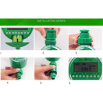 Kit di irrigazione per controller di irrigazione automatico, timer per irrigazione da giardino, controller per irrigazione con irrigatore, kit di irrigazione per controller di irrigazione, Water Timer 2