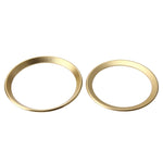 Set 2 anelli decorativi in lega di zinco per BMW Serie 3