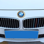 Set 2 anelli decorativi in lega di zinco per BMW Serie 3