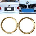 Anelli decorativi logo auto per BMW Serie 5, set 2 pezzi