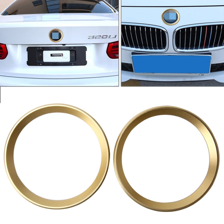 Anelli decorativi logo auto per BMW Serie 5, set 2 pezzi
