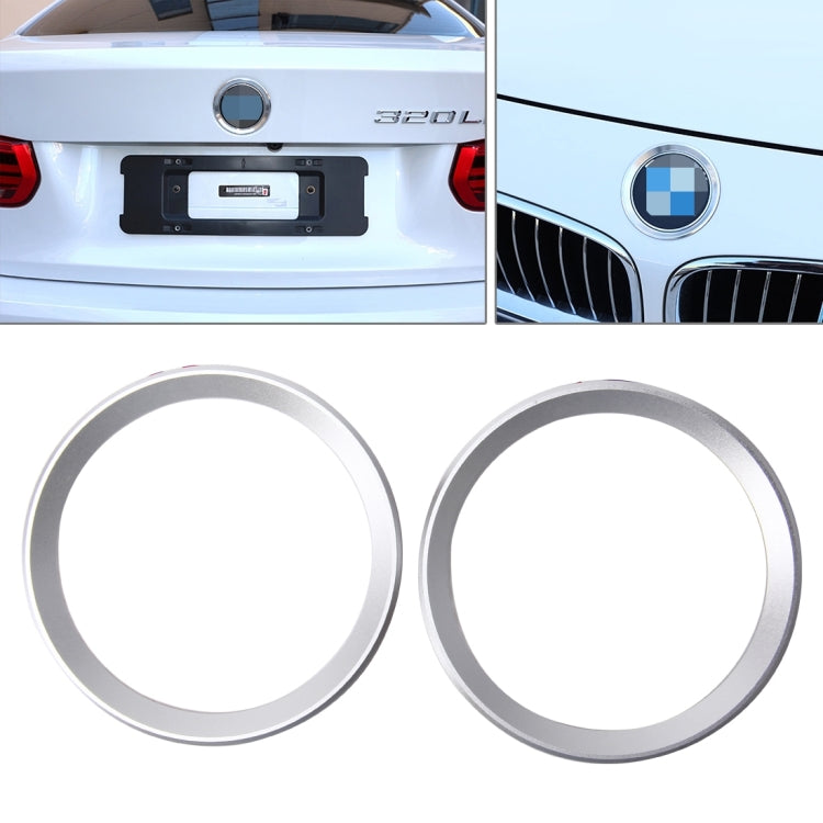 Anelli decorativi logo auto per BMW Serie 5, set 2 pezzi