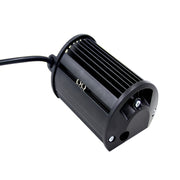 Barra luminosa a LED da 4 pollici a tre file Luci fuoristrada modificate Barra luminosa da tetto IP67 Impermeabile 9W Condensatore 6000K 5500LM Faretto a LED Faro da lavoro a LED per auto, DC 10-48V, Spot+36W
