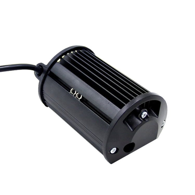 Luci da lavoro per auto da 5 pollici 18W 24 LED impermeabili IP67 a due barre modificate fuoristrada Faretti per auto, DC 9-48V, Spot/72W/6000K 3000LM, Yellow/18W/3000K 1080LM