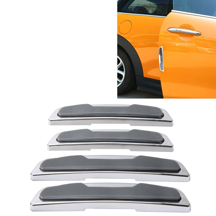 4 pezzi di protezione laterale per portiera dell'auto, striscia anti-crash, esterno per auto, evita urti, collisioni, protezione dagli impatti, design alla moda, adesivo per auto