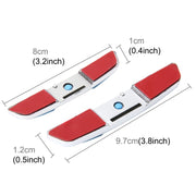 4 pezzi di protezione laterale per portiera dell'auto, striscia anti-crash, esterno per auto, evita urti, collisioni, protezione dagli impatti, design alla moda, adesivo per auto