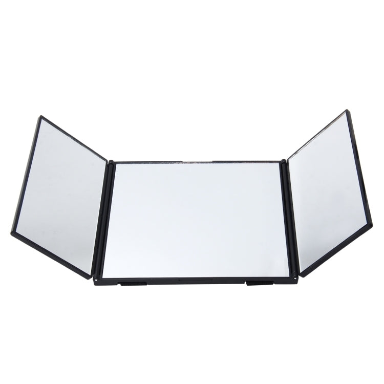 SHUNWEI Visiera Parasole per Auto Specchio Regolabile per Trucco per Auto Ombreggiatura da Sole Specchio Cosmetico Montato su Veicolo Specchio cosmetico Pieghevole Triplo Pieghevole Specchio per Trucco Interno per Auto Forniture per Auto, SD-2408
