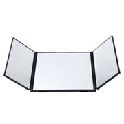SHUNWEI Visiera Parasole per Auto Specchio Regolabile per Trucco per Auto Ombreggiatura da Sole Specchio Cosmetico Montato su Veicolo Specchio cosmetico Pieghevole Triplo Pieghevole Specchio per Trucco Interno per Auto Forniture per Auto, SD-2408