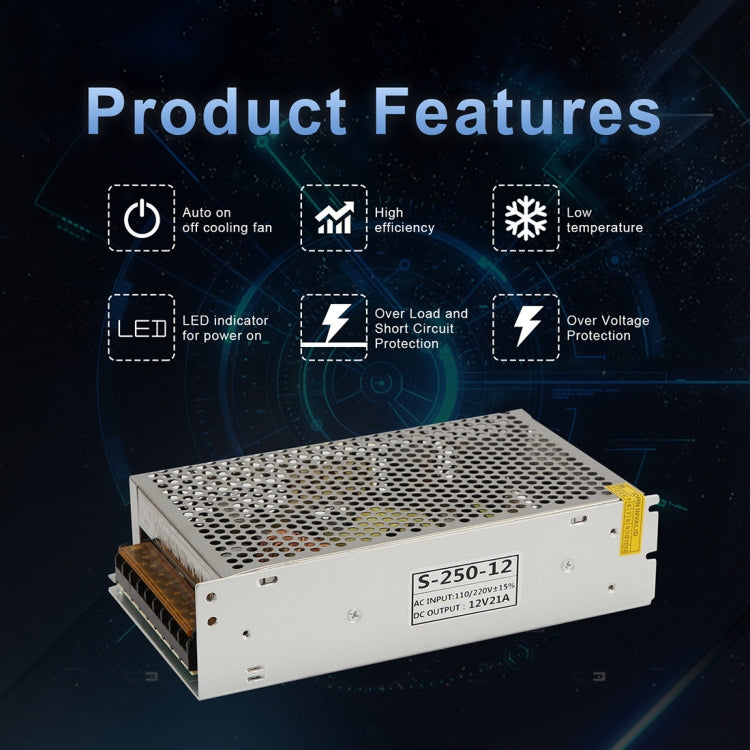 Modulo step down convertitore CA-CC da CA 110/220 V a CC 12 V 15 A 180 W, 15A 180W