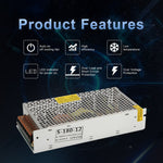 AC 110 / 220V a DC 12V 20A 240W Adattatore di alimentazione Convertitore AC-DC Step Down Modulo Trasformatore di tensione Interruttore di alimentazione, 20A 240W