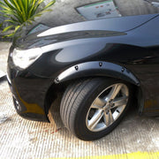 2 pezzi 58 cm adesivi per auto in gomma grandi strisce ad arco tondo universali parafanghi ruota sopracciglio decalcomania adesivo sopracciglio coperture per auto strisce nere ad arco tondo a strisce, 58cm